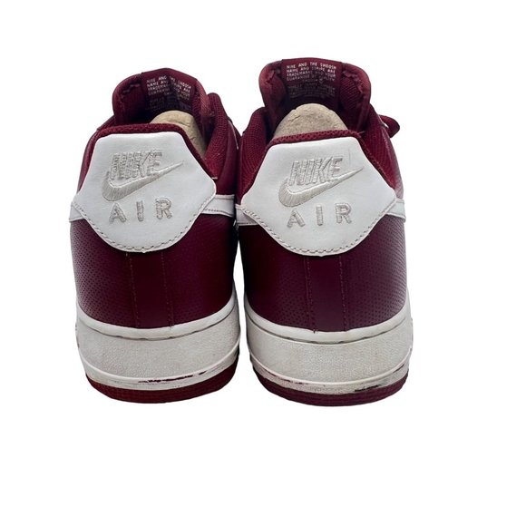Nike Air Force 1 2011 Team Red & White Mens Shoes Size 12 - Picture 3 of 11